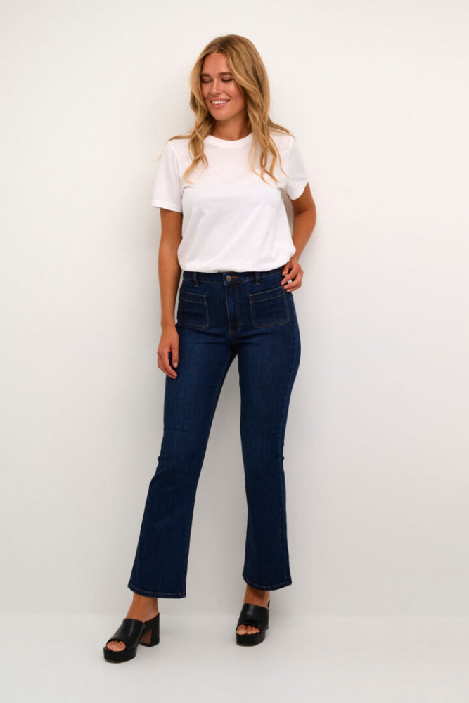 Hovedbilde KASinem Flared Jeans 10508464 - Dark Blue Denim 100316