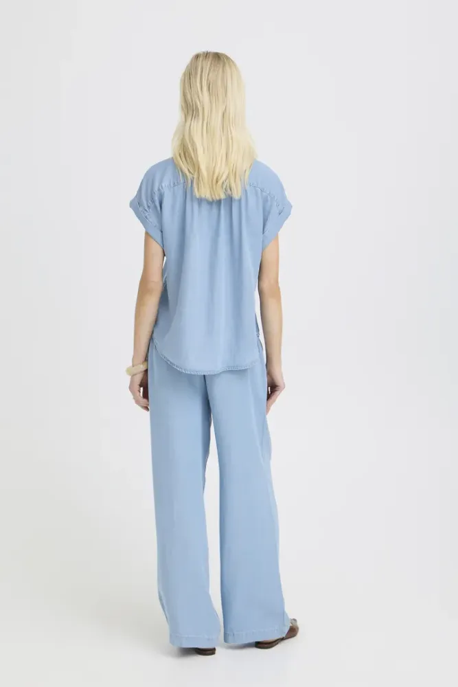 Hovedbilde BYKosmo Shirt 20818796 - Light Blue Denim 200460