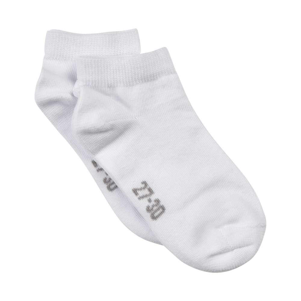 Hovedbilde MINYMO Basic 2pk Ankelsokker - Hvit 100 - 5076