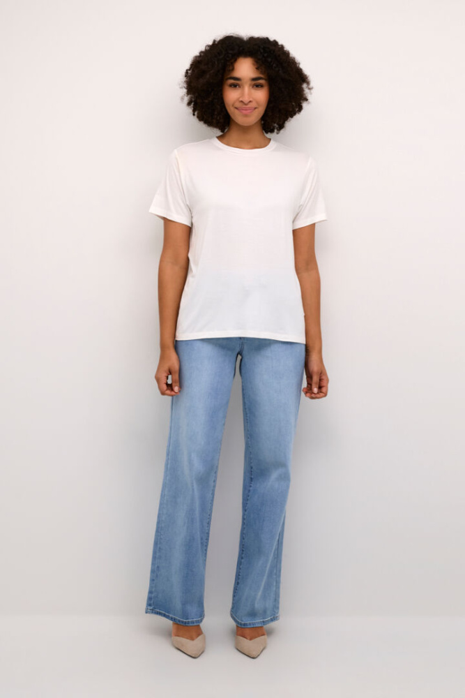 Hovedbilde KAFRIDA O-NECK T-SHIRT 10508580 - CHALK 110602