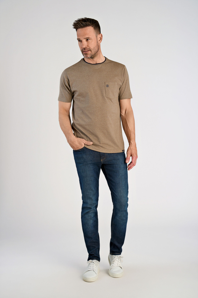 Hovedbilde JACK´S O-neck T-shirt 3-400086 - Brown