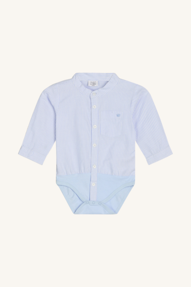 Hovedbilde H&C Bertil Skjortebody 19031911 - Light Blue 1134