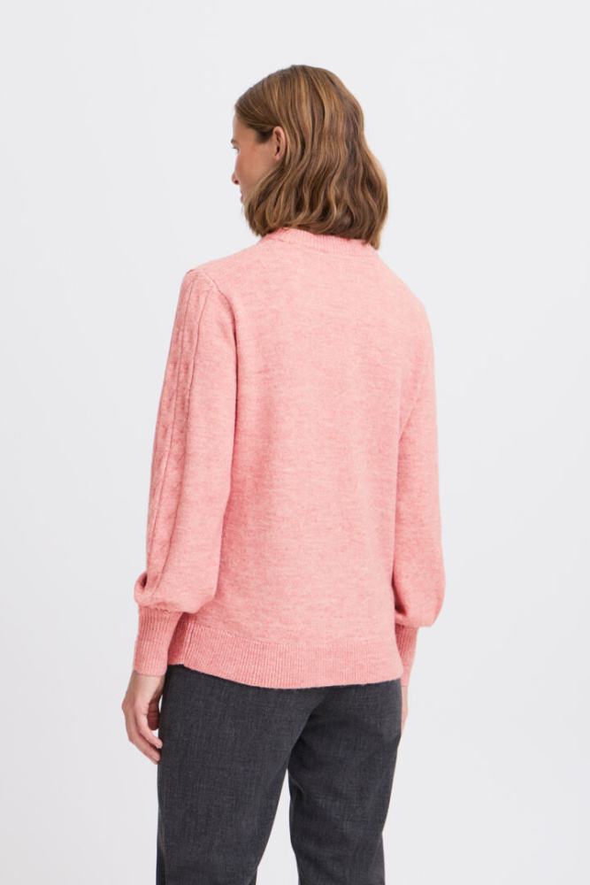 Hovedbilde BYOmuna Knit Jumper 20815919 - Zephyr Melange 1519061