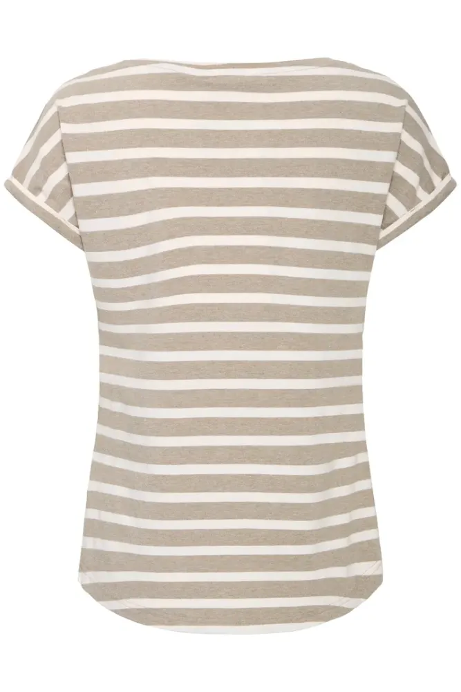 Bilde av ByPamila Oneck T-shirt 20809561 - Roasted Cashew Max 203994