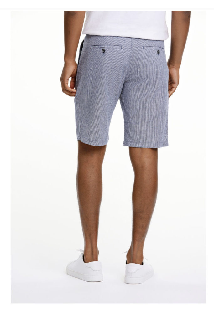 Hovedbilde LINDBERGH Linen Shorts 30-505030 - Blue Striped