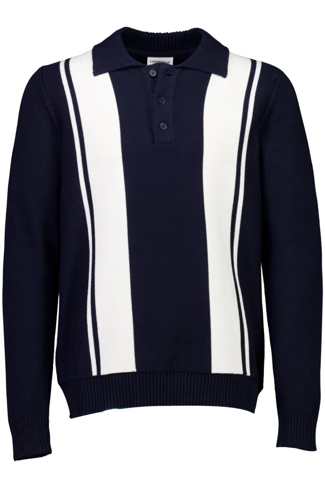 Hovedbilde Lindbergh Block Stripe Knit 30-805033 - Navy/White