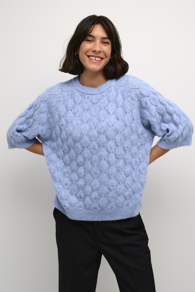 Hovedbilde KAMalene Knit Pullover 10508763 - Vista Blue 1539301