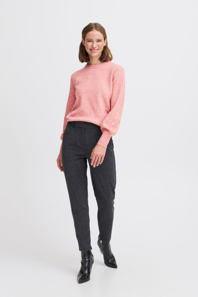 Hovedbilde BYOmuna Knit Jumper 20815919 - Zephyr Melange 1519061