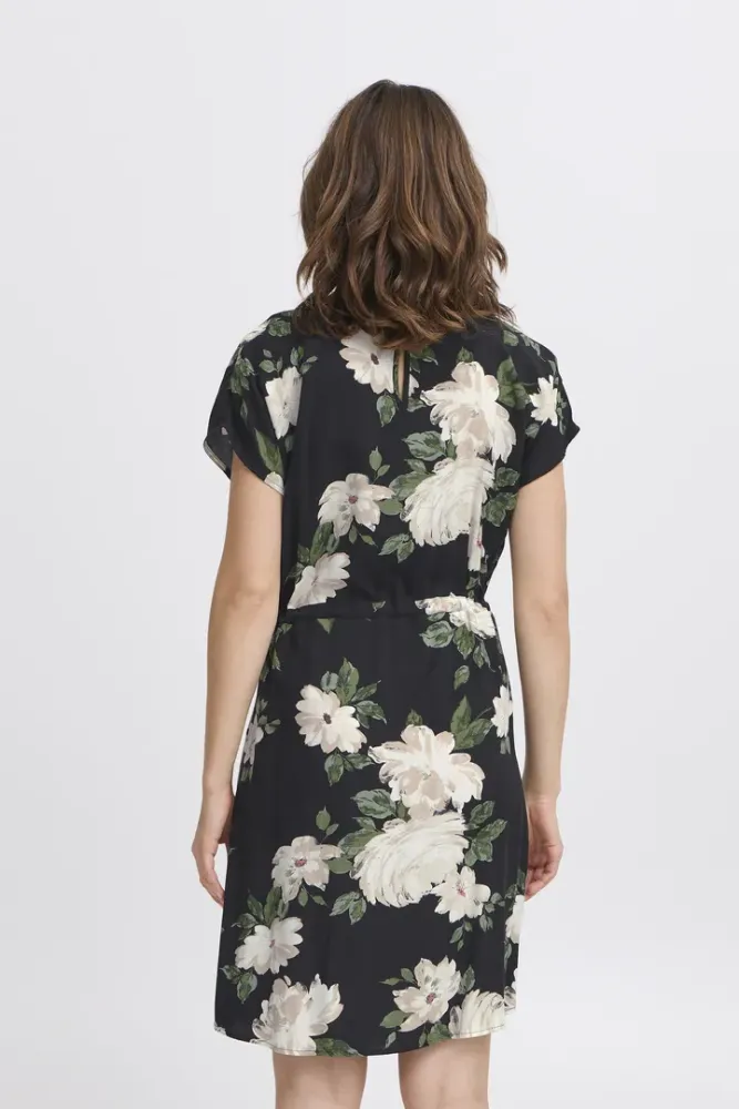 Hovedbilde Bymmjoella Oneck Dress 20811226 - Black roses 204595