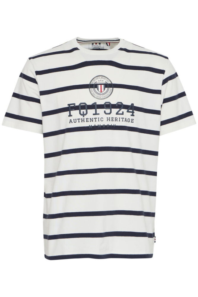 Hovedbilde FQ1924 Torry Striped Tee 21900781 - Cloud Dancer 114201