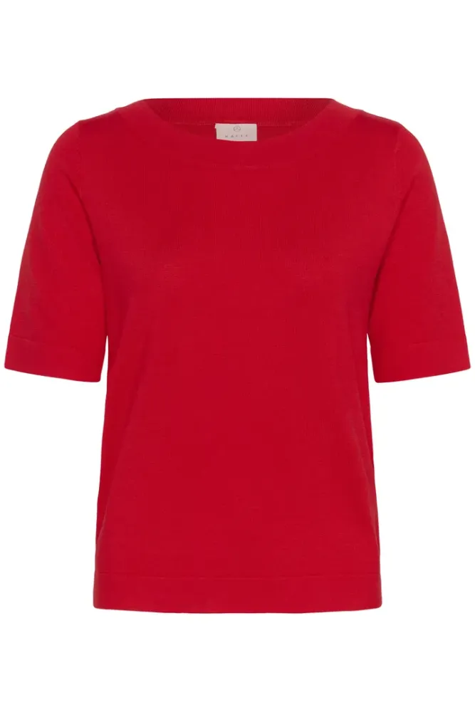 Hovedbilde KALizza Boat Neck Pullover 10510252 - True Red 191664