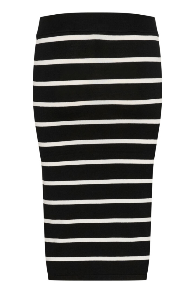 Hovedbilde KALizza Knit Skirt 10509798 - Black/White 107263