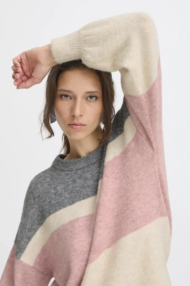 Hovedbilde BYOmea Jumper 20817103 - Pale Mauve 203357