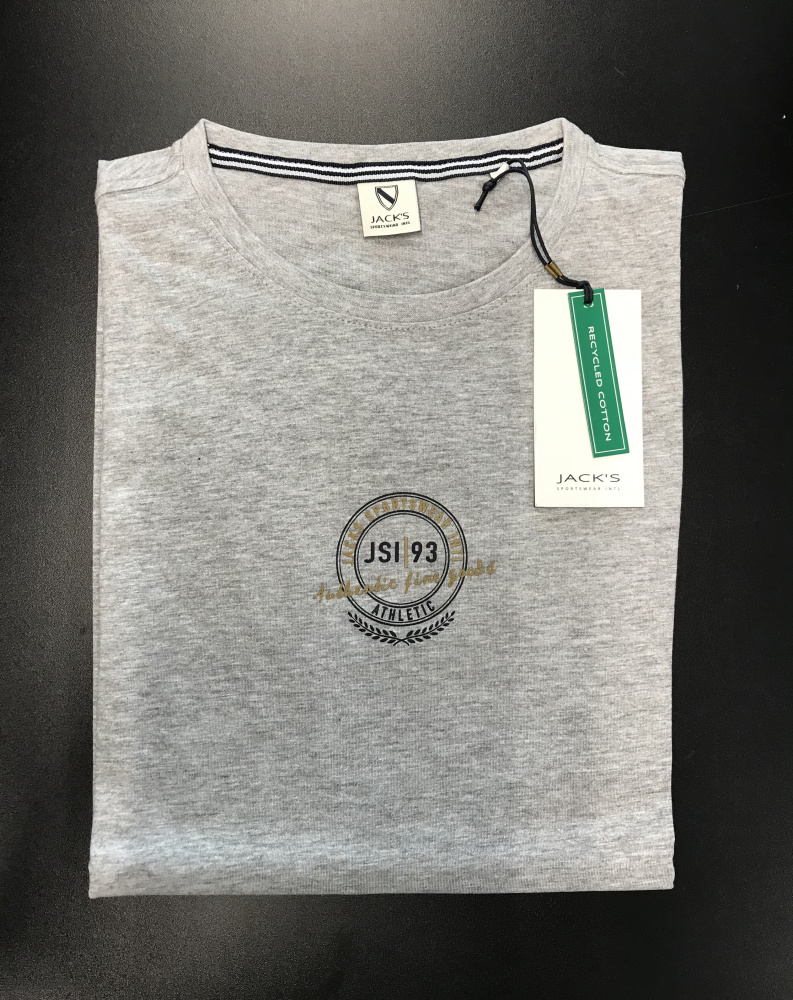 Hovedbilde JACK´S O-neck T-shirt 3-400081 - Grey Melange