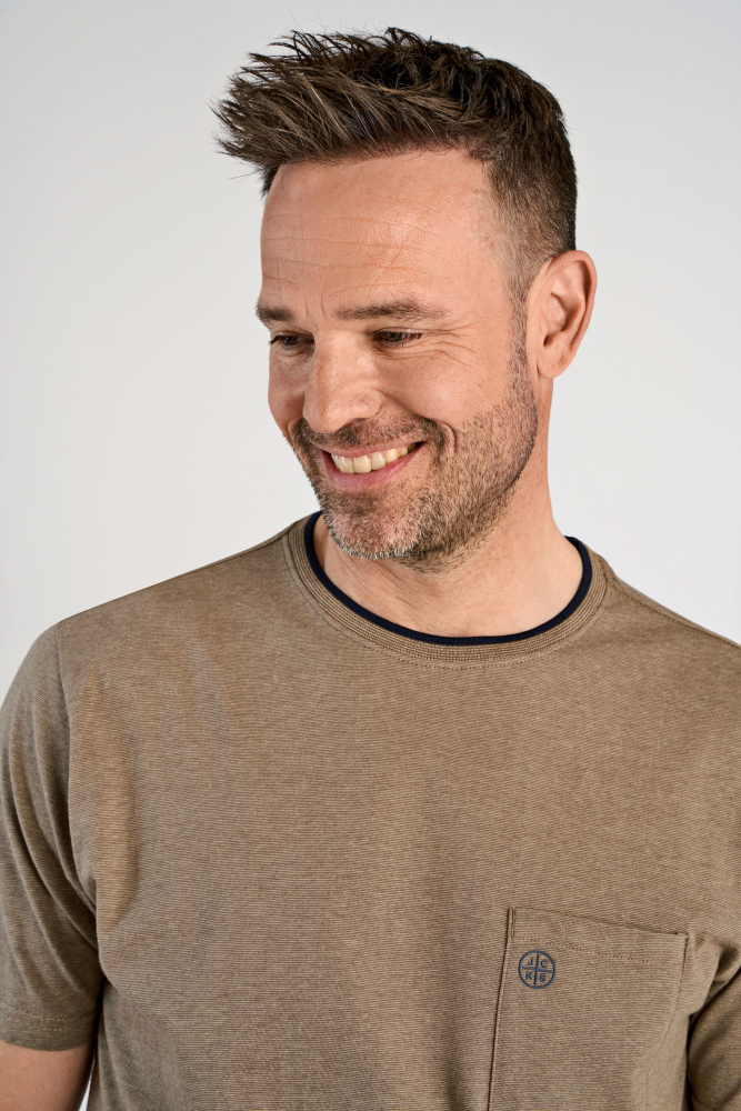 Hovedbilde JACK´S O-neck T-shirt 3-400086 - Brown