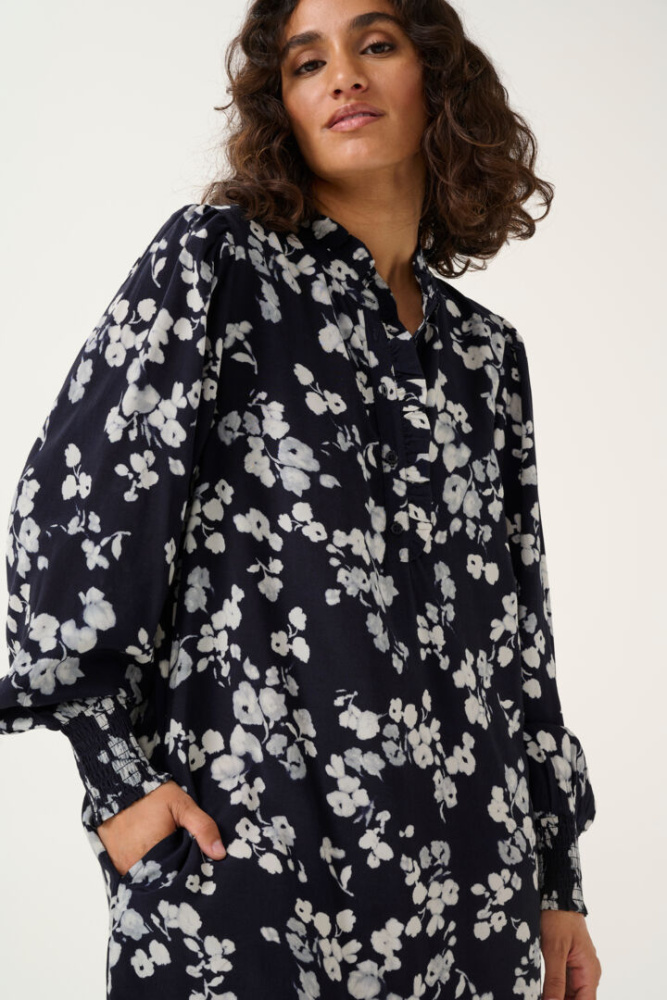 Hovedbilde KAAlice Dress 10509404 - Marine Flower 106800