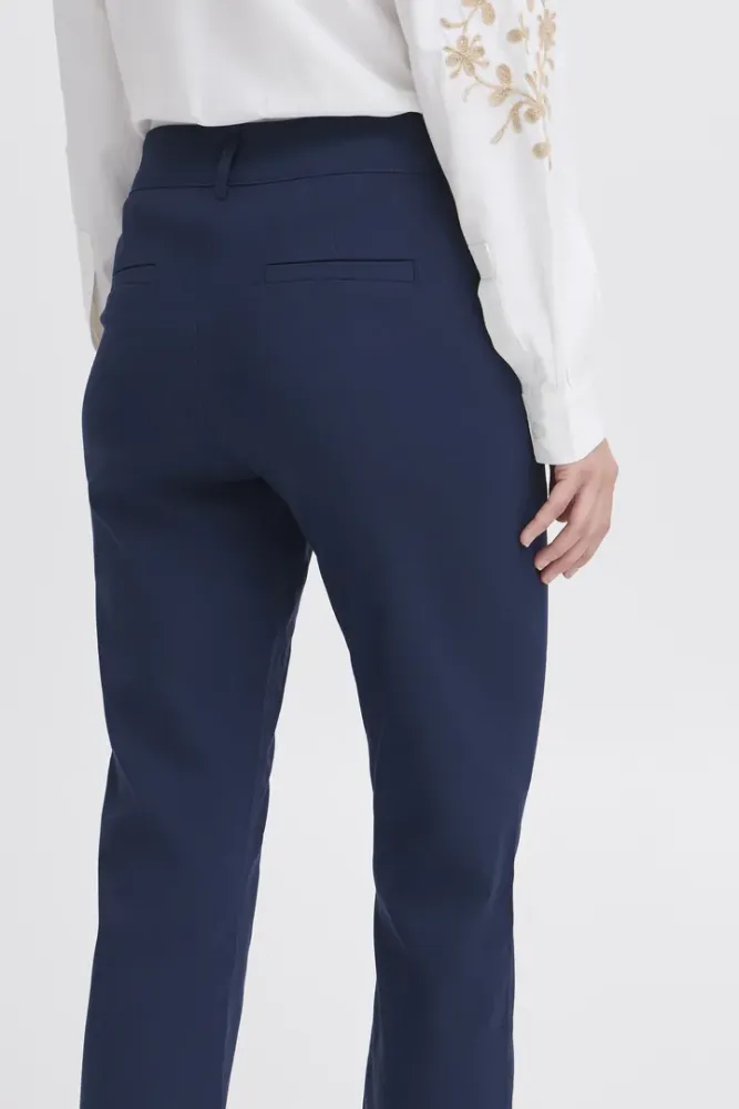 Hovedbilde BYDIXI Straight Pants 20816978 - Navy 194020