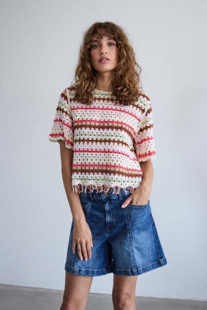 Bilde av ICHI Twiggy Shorts 20122700 - Denim 200928