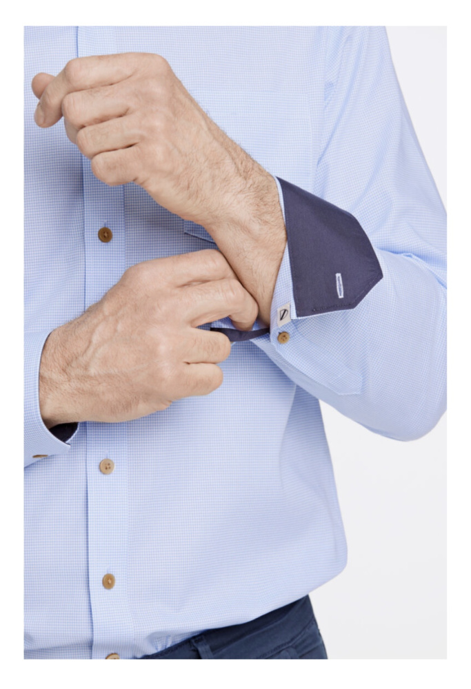 Hovedbilde Jack`s Structure Shirt 3-220226 - Light Blue