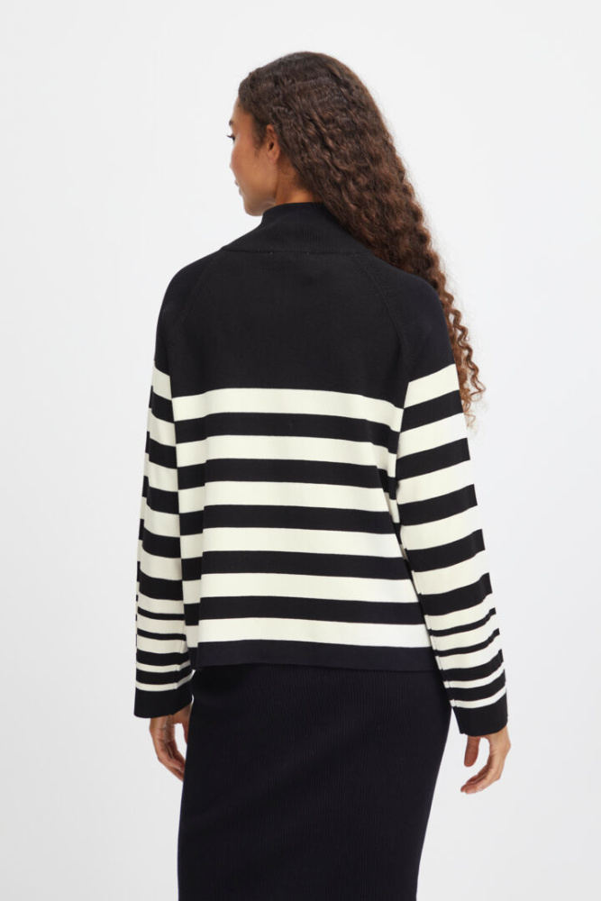 Hovedbilde BYMmorla Halfzip Jumper 20815310 - Black 200453