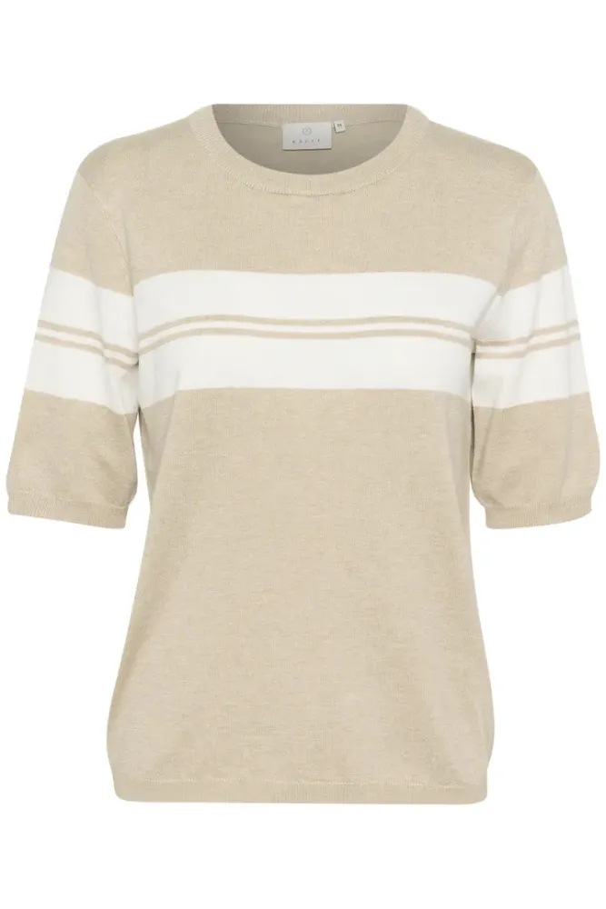 Hovedbilde KALizza O-neck Pullover 10508410 - Feather Gray/Chalk 107919