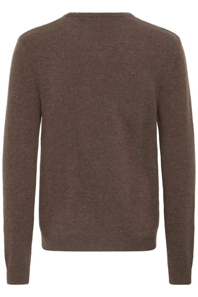 Hovedbilde Blend Branko Wool Knit 20720127 - Brown Melange 1908141