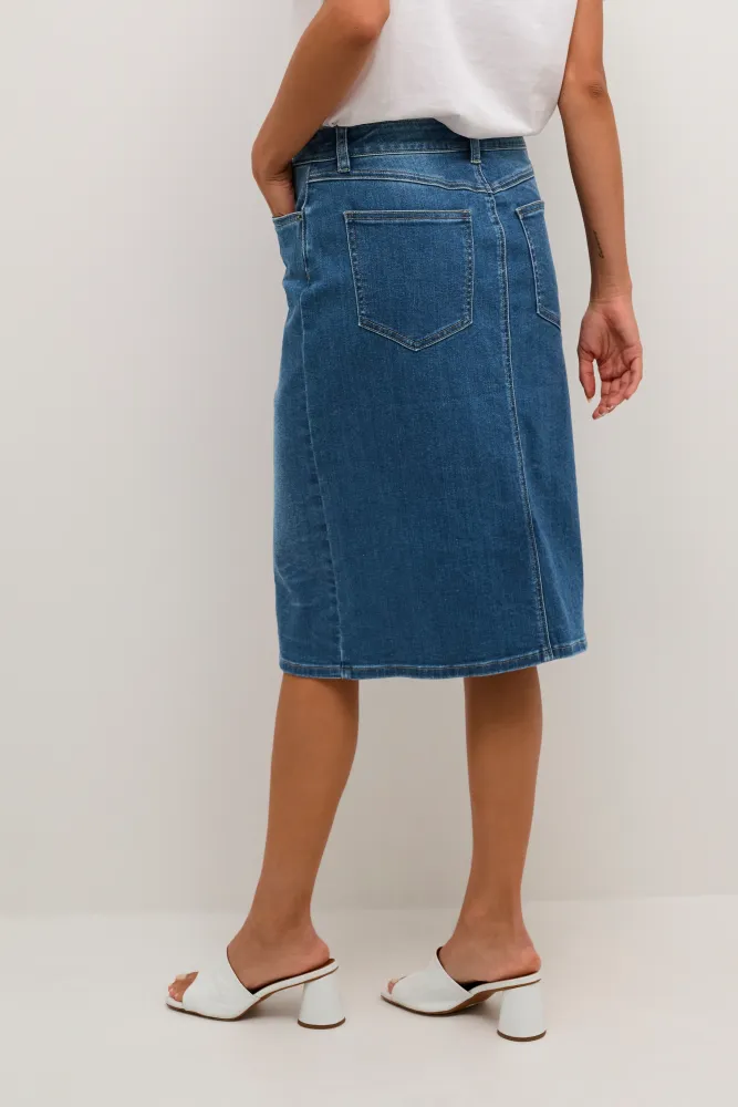Hovedbilde KAKarla Denim Skirt 10507621 - Medium Blue 102272