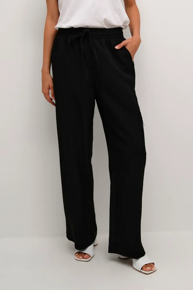 Hovedbilde KAElenor Wide Pants 10508792 - Black Deep 100121