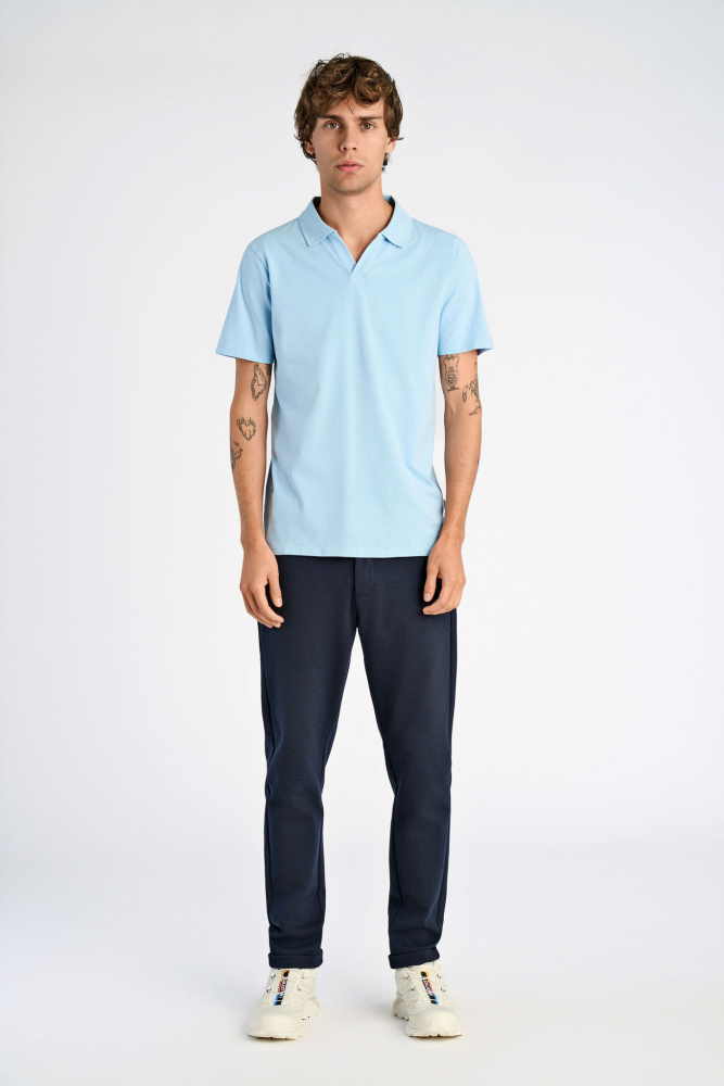 Hovedbilde Lindbergh polo shirt 30-404036 - Bright blue