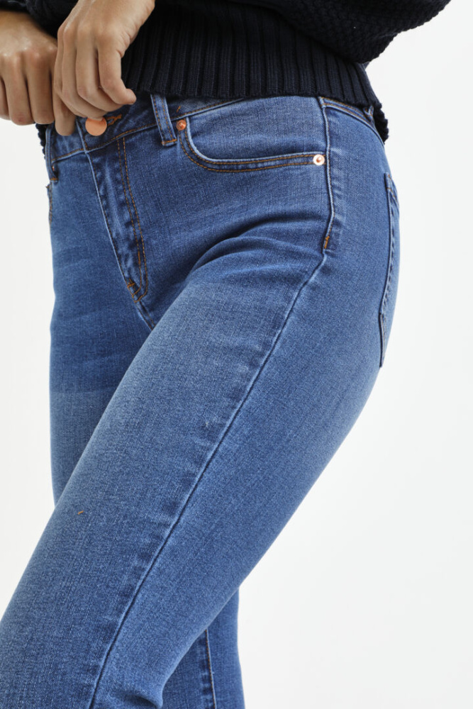 Hovedbilde KASinem Jeans Cropped 10506133 - Medium Blue Denim 102272