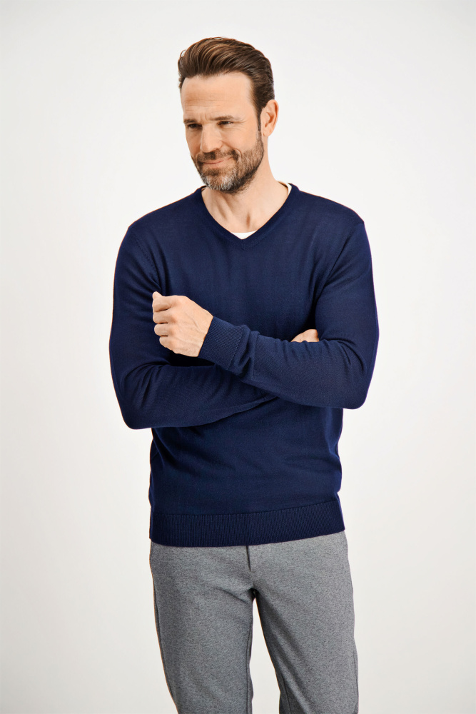 Hovedbilde Jack`s Merino Blend O-neck Knit 3-880001 - Navy
