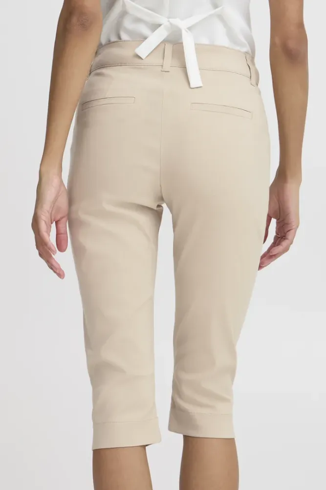 Hovedbilde BYDixi Capri Pants 20817288 - Humus 151304