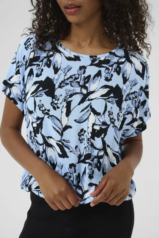 Hovedbilde KAAmber Blouse 10508257 - Blue Graphic 107938