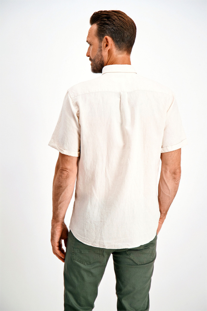 Hovedbilde JACK`S Cotton/linen Shirt 3-210075 - White