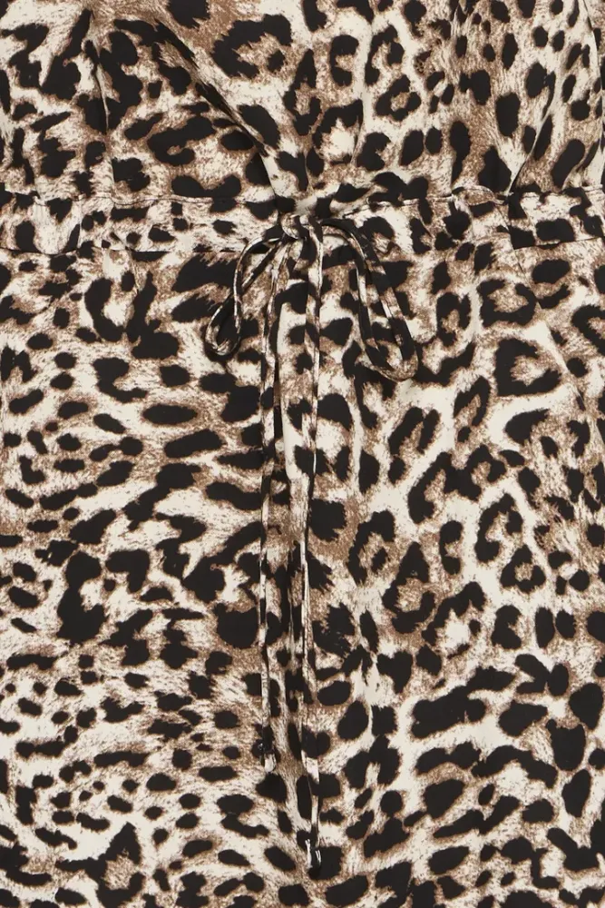 Hovedbilde Bymmjoella Oneck Dress 20811226 - Birch Leopard 204552