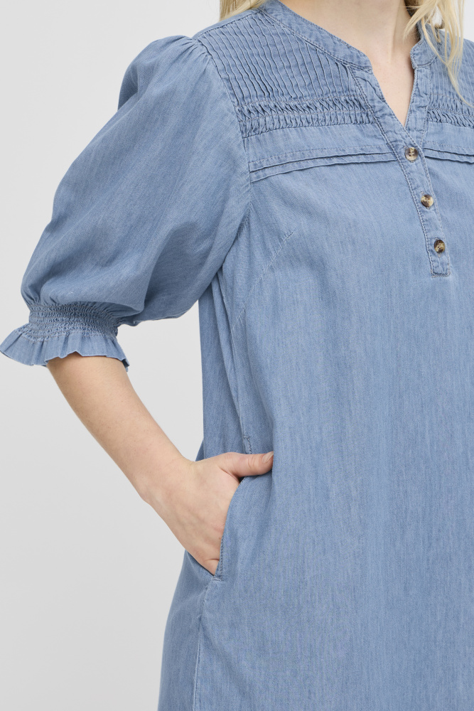 Hovedbilde IHANCEY Dress 20121053 - Blue denim 200751