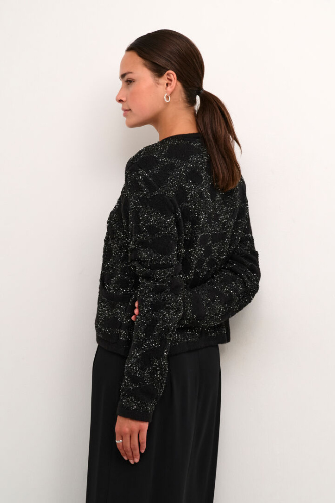 Hovedbilde KAmirana Cardigan KAFFE 10509342 - Black Deep