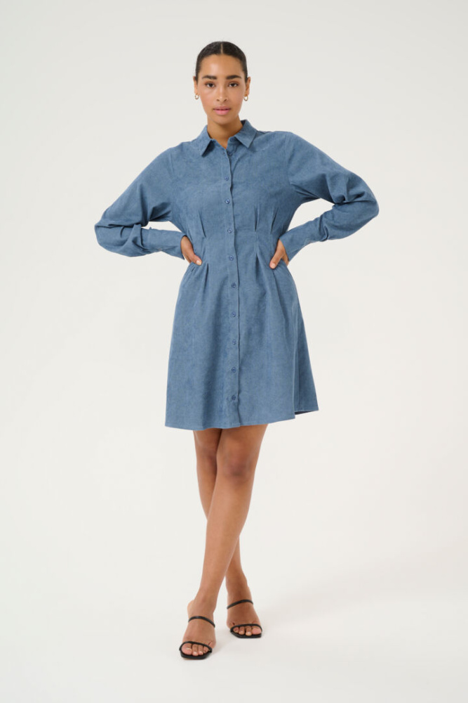 Hovedbilde KAhermine Shirt Dress 10509115 - Celastrial Blue