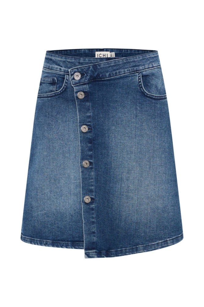 Hovedbilde IHTWIGGY Skirt 20122699 - Medium Blue 200928