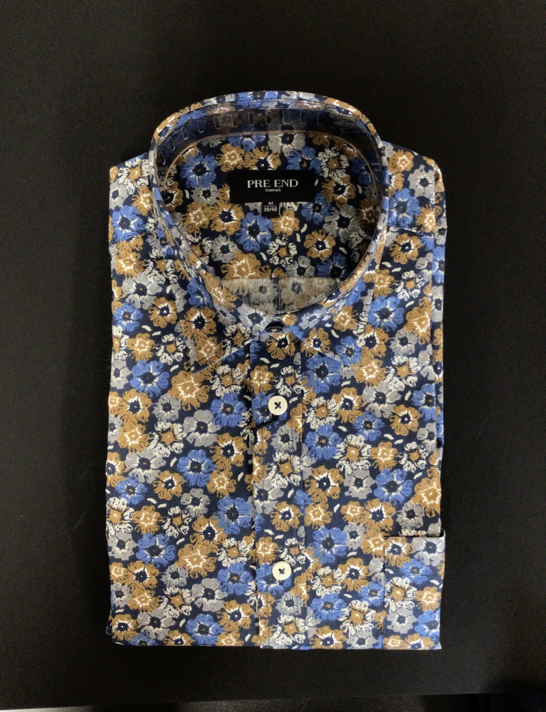 Hovedbilde PreEnd Jesse  Shirt 31-100537 - Star Blue 7125