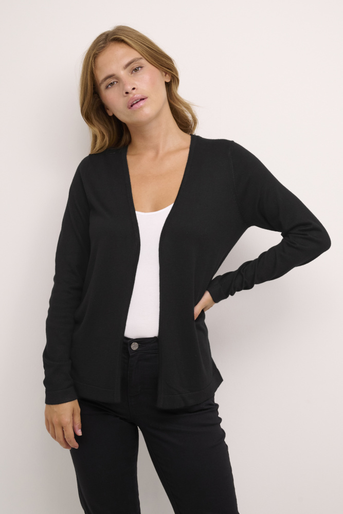 Hovedbilde KAFENIA Astrid Cardigan - Black Deep 50600 - 10551503