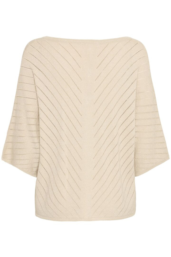 Bilde av BYMobbe V-neck Jumper 20816832 - Frosted Almond 131012