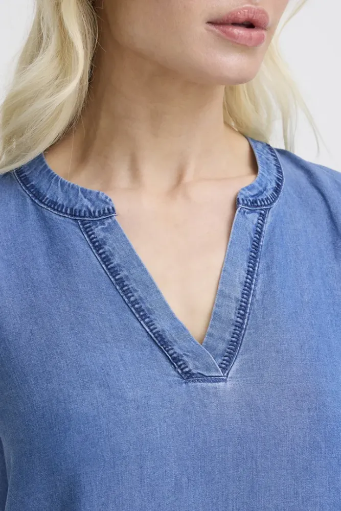 Hovedbilde BYKosmo Top 20818794 - Mid Blue Denim 200461