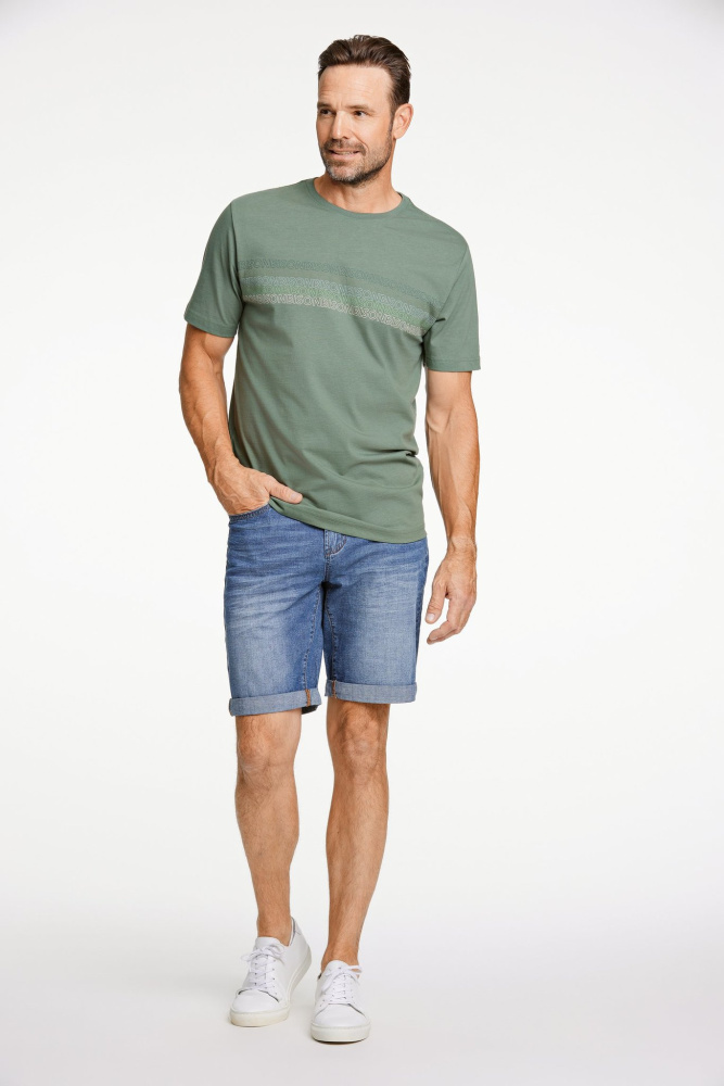 Hovedbilde BISON O-neck Tee 80-400112 - Green