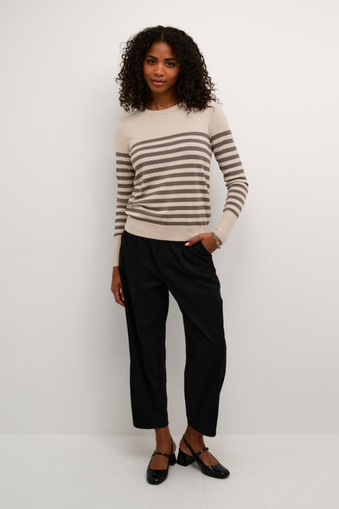 Hovedbilde KALizza Knit Pullover 10509065 - Feather Grey/Brown 106465