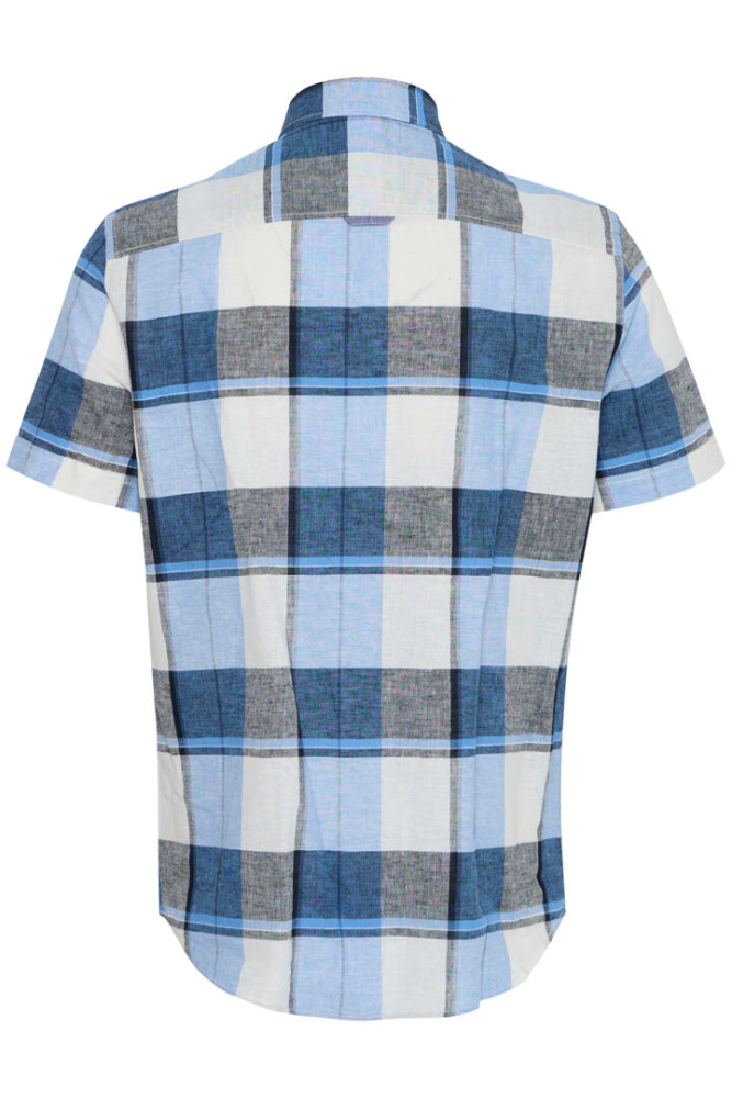 Bilde av FQ1924 Linen Shirt 21900752 - Silver Lake Blue 174030
