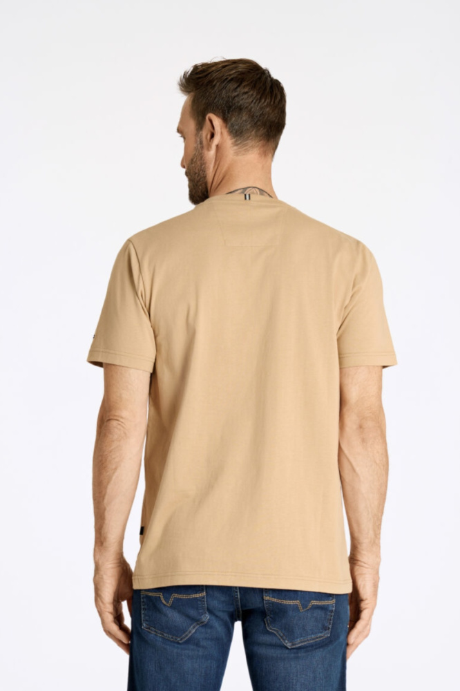 Hovedbilde Bison O-neck Tee 80-400130 - Sand