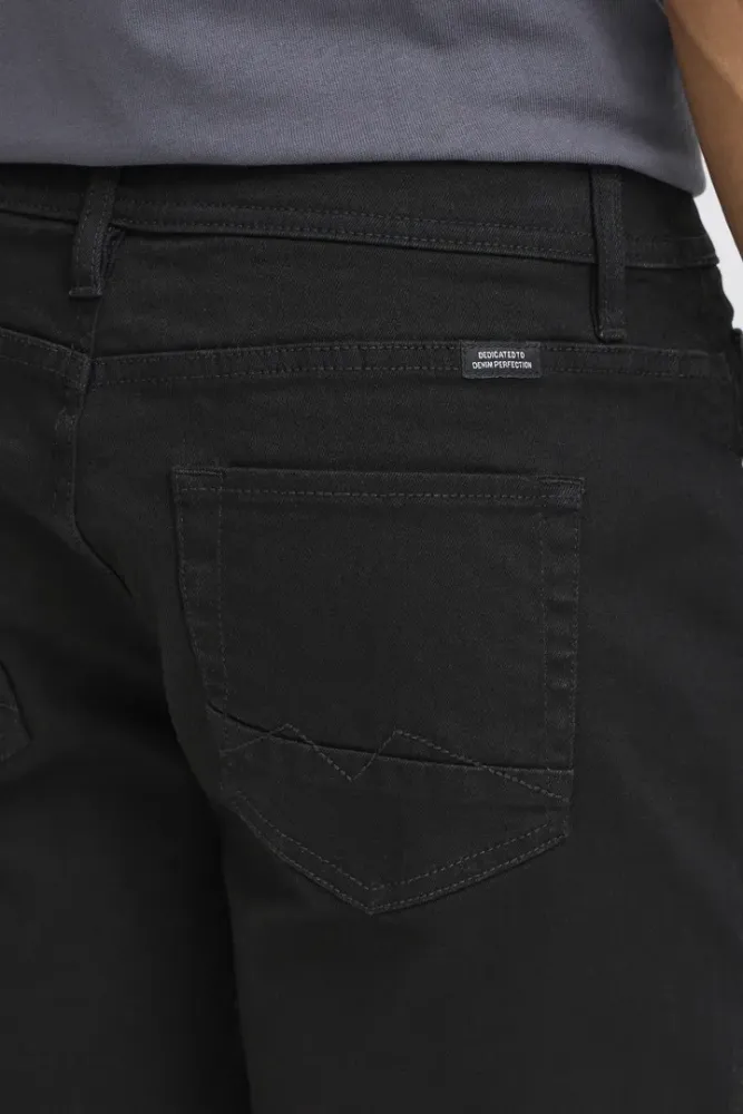 Bilde av Blend Twister Denimshorts 20718125 - Black 200297