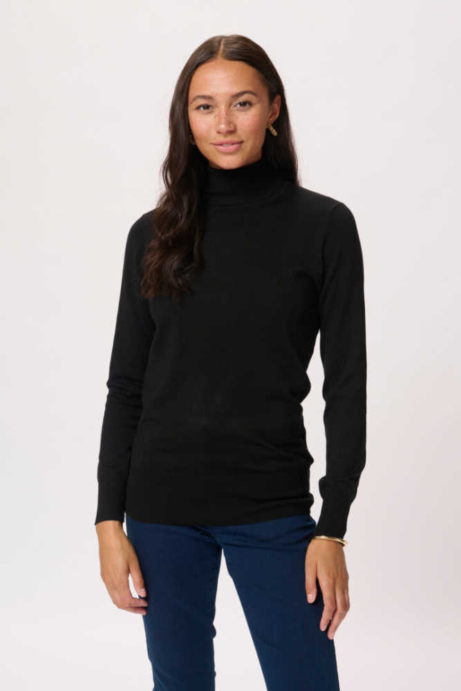 Hovedbilde Astrid Roll Neck 500023 - 50600 Black