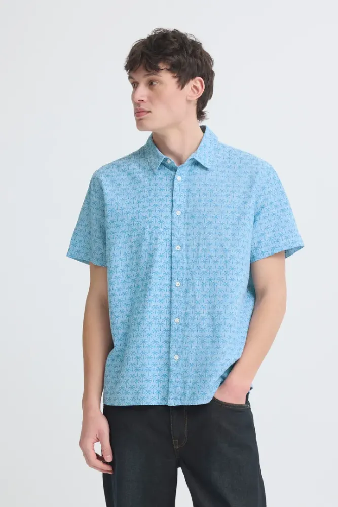 Hovedbilde Blend Aban Shirt 20720631 -  Lichen Blue 900006038